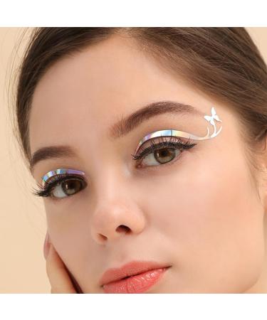 Hohopeti Lot de 6 Autocollants Temporaires pour Eye-Liner toiles et Formes Adh sifs pour Maquillage des Yeux Usage Festif Carnaval et Cosplay pour Sublimer le Regard - Buy Online on GoSupps.com