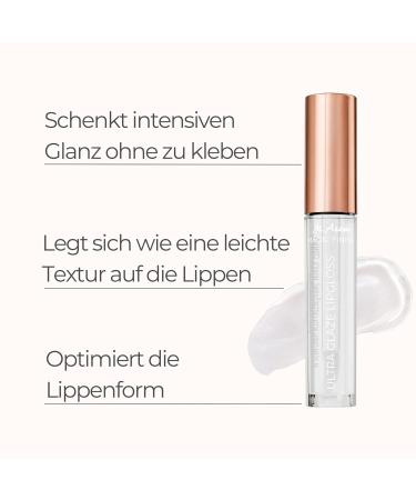 M. Asam Magic Finish Ultra Glaze LipGloss - Transparent 4ml | Smooth Lips Intensive Shine & Lip Care with Hyaluron & Peptide | Tender Vanilla Aroma - Shop Now! - Buy Online on GoSupps.com