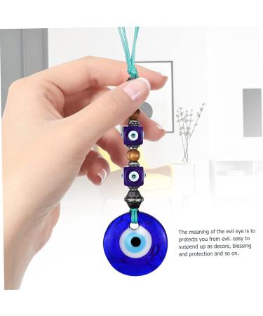 Lurrose 6 Pcs Evil Eye Charm Car Acessories Evil Eye Door Hanging Evil Eye Room Decor Devil Eye Household - Buy Online on GoSupps.com