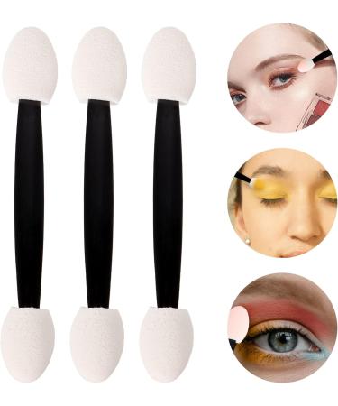 FRCOLOR 4 Double Ended Eye Shadow Stick Makeup Brush Lip Balm Applicator Accessory Lipstick Brush Miss Eyes - Buy Online on GoSupps.com