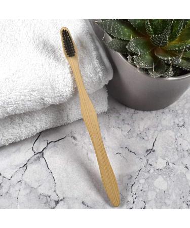Azeeda Happy Pig Face Bamboo Toothbrush - Eco-Friendly & Fun Design | International Shipping Available - Buy Online on GoSupps.com