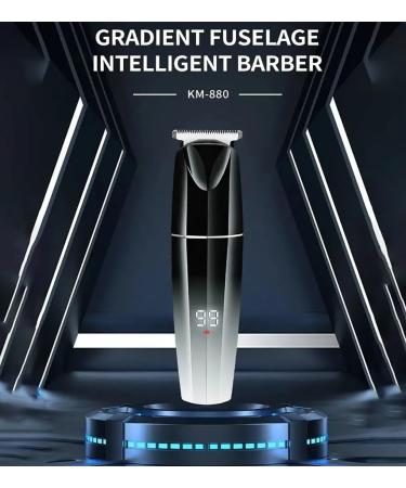 Professional Hair Clippers with LCD Display | USB Rechargeable Hairdresser Scissors & Oil Sculpture Tool for Precision Cutting - Buy Online on GoSupps.com