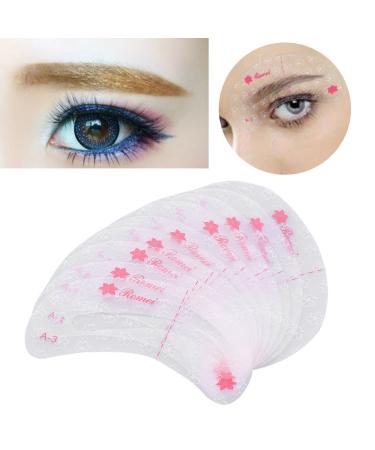 9-Piece Reusable Eyebrow Stencils Set | DIY Beauty Templates for Salon & Home Use - Buy Online on GoSupps.com
