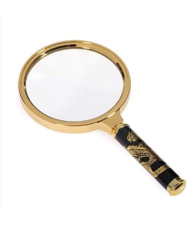 Magnifying Glass 10X - 60 70 80Mm Super High Clarity Handheld Magnifier for Reading Maps - Watch Repair Loupe Low Vision Aids A / 60Mm Safehappy
