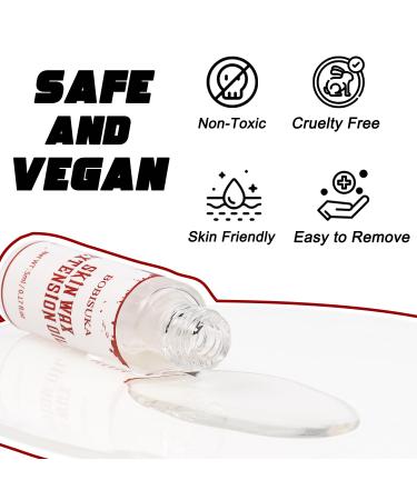 BOBISUKA Scar Wax Extension Oil - Professional SFX Makeup for Fake Wounds & Halloween Effects - Non-Sticky 0.17OZ - Buy Online on GoSupps.com