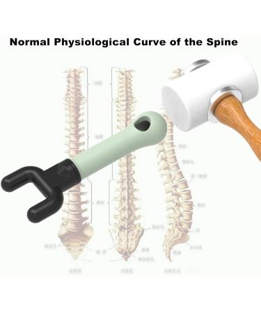 Chiropractic Hammer Therapy Tool - 7PC Spinal Hammer for Osteopathic Correction & Health Care Massage with Silicone Hand Grip - Buy Online on GoSupps.com