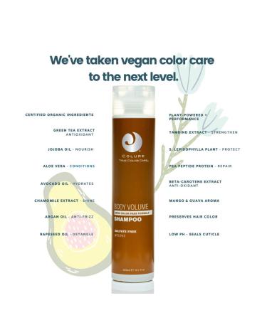 COLURE Body Volume Shampoo - Repair Dry Damaged Hair & Strengthen Color-Treated Tresses | International Shipping - Buy Online on GoSupps.com