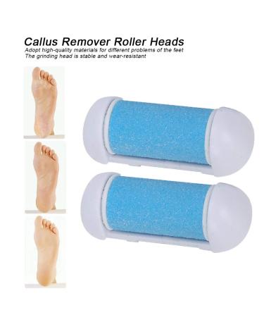 2 Pack Replacement Roller Heads for Electric Callus Remover - Professional Foot File Pedicure Tools for Feet, Callus Shaver and Pedicure Kit for Cracked Heels and Dead Skin - Buy Online on GoSupps.com