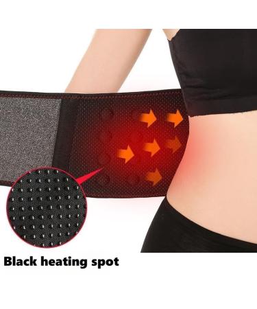 Self Heating Lower Back Brace | Magnetic Therapy Lumbar Support Belt for Sciatica Herniated Disc & Pain Relief | Adjustable Waist Heating Belt for Men & Women - Buy Online on GoSupps.com