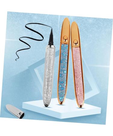 Beavorty Liquid Eye Liner 2pcs Diamond Eyeliner Lash Accessories Elf Eyeliner Diamond Kits Eye Lining Pens Water Proof 1 count (Pack of 1) Assorted Color - Buy Online on GoSupps.com