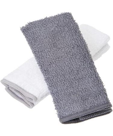 ELEMIS Luxury Cleansing Cloth Duo - Soft Pure Cotton Facial Cloths (2 Count) | Ideal for Removing Cleansers, Exfoliators, and Masks - Gently Cleanses and Opens Pores - Buy Online on GoSupps.com