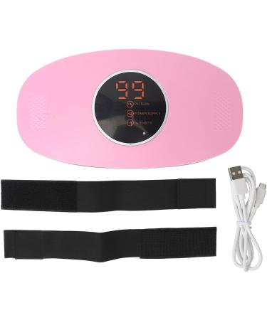 Electric Waist Massage Belts - Cramp Relief & Wireless Heating Cushions with 3 Modes 26 Speeds 360-Degree Wrap for Slimming - Portable & Stylish in Pink - Buy Online on GoSupps.com