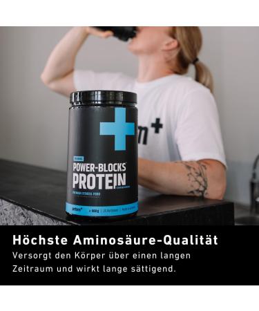 Buy Perform Power Blocks Protein Vanilla 900g - Micellar Casein Protein Powder | Premium Impacting Supplement | Made in Germany | International Shipping - Buy Online on GoSupps.com