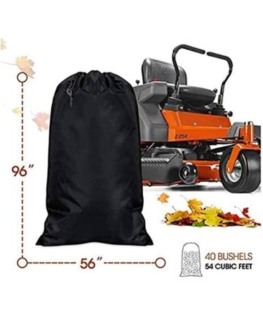HonourHope Extra Large Reusable Lawn Tractor Leaf Bag - 54 Cubic Feet Capacity for Fast & Easy Leaf Collection - Commercial Grade Waste Bag - Buy Online on GoSupps.com