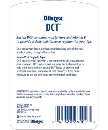 Blistex DCT Lip Balm 0.25oz Pots - Pack of 3 | Hydrating Lip Treatment - Buy Online on GoSupps.com