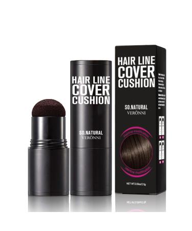 Root Touch Up Powder Hairline Powder Stick Hairline Shadow Powder For Thinning Hair Root Cover Up Powder Waterproof And Sweatproof Long Lasting & Easy To Apply (#03 Black)