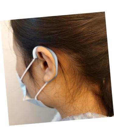 Buy Besportble 60pc Ear Hook Holders & Tape | Extension Face Cover Accessories for Ear Protection - White Cable Buckles & S-Hooks - Buy Online on GoSupps.com