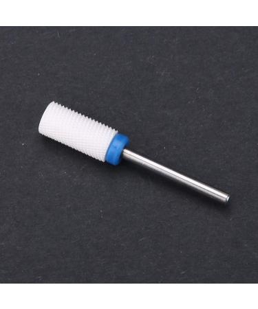Nail Drill Bit Ceramic Nail Drill Bit Electric for Manicure Pedicure Cuticle Gel Nail Polishing Nail Art Tools Accessories for Acrylic Gel Nails for Salon Home Use (Round Flat Head M) - Buy Online on GoSupps.com
