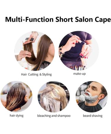 Professional Waterproof Hair Cutting Mat & Cape for Salon Use | Anti-static Oilproof and Durable Hairdressing Solution (Grey - Buy Online on GoSupps.com