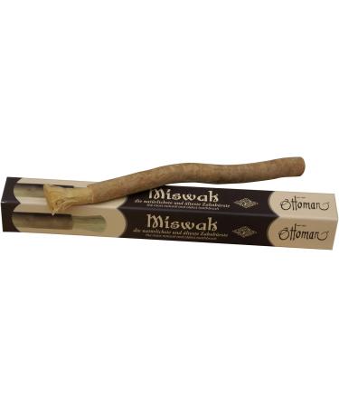 Buy Set of 3 Natural Miswak Toothbrushes - Eco-Friendly Wooden Ottoman Style - Buy Online on GoSupps.com