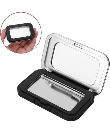 Palette de Maquillage Vide Portable avec Bo te Noire Mate Palette L vres Transparente DIY avec Plateau Magn tique Amovible Organiseur Cosm tique de Voyage pour L vres et - Buy Online on GoSupps.com