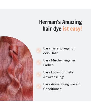 Hermans Amazing Direct Hair Color - Semi-Permanent Turquoise Conditioner - 115ml Tammy Blue Green Hair Dye - Buy Online on GoSupps.com