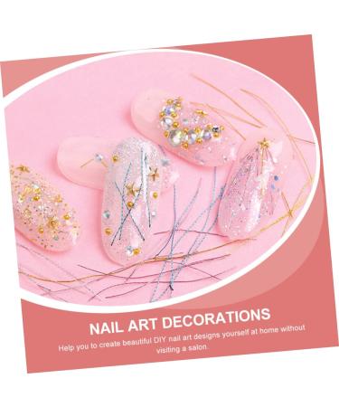 minkissy Nail Art Wire 32 Boxes Manicure Metal Threads Manicure Wire Manicure Metal Wire Manicure Ornaments Manicure Threads Accessories Nail Alloy Nail Art Decorations - Buy Online on GoSupps.com