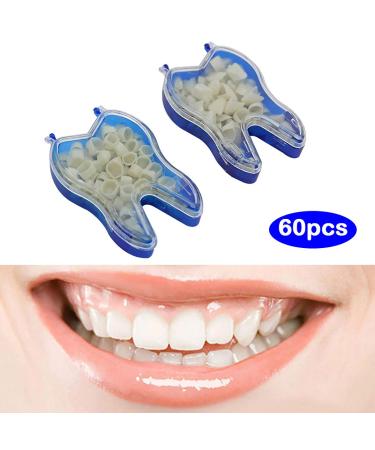 Dental Temporary Crown Kit - 60 Pcs Veneers for Front & Molar Teeth - Buy Online on GoSupps.com