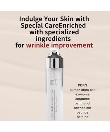 ki PD-EXO wrinkle cream 0.33 fl.oz Korean Skin Care Anti-Aging Face Cream with Double Exosomes & PDRN Adenosine 8 Peptides & Hyaluronic Acid for Firming Hydrating & Wrinkle Care - Buy Online on GoSupps.com