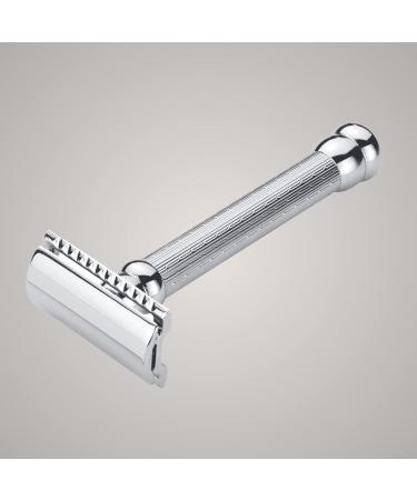 Buy Merkur 47C Razor Plane | Gloss Chrome | Closed Comb Wet Shaving | German Precision | Zinc & Brass Construction | International Shipping Available - Buy Online on GoSupps.com