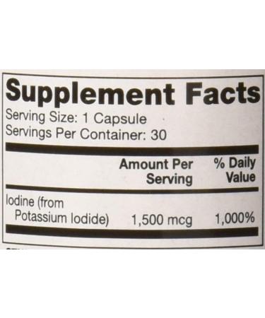 Buy Dr. Mercola Iodine 1.5 mg - 30 Capsules for Thyroid Support - Buy Online on GoSupps.com