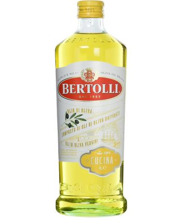  Italian Gourmet E.R. Bertolli Olive Oil Cucina Set of 6 (6 x 1000 ml) + Italian Gourmet Pulp 400 g - Buy Online on GoSupps.com