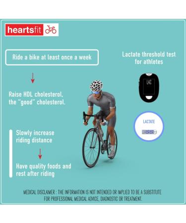HeartsCare C1 Lactate Test Monitoring Strips - 10 Count Pack - Buy Online on GoSupps.com