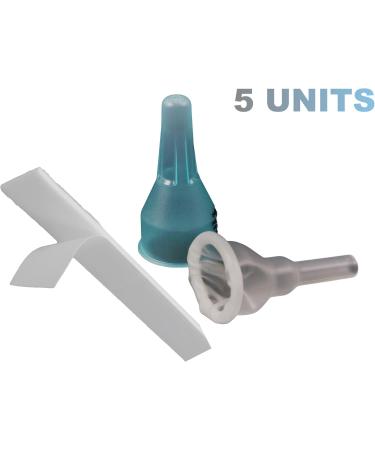 Complete 5-Day Urinary Kit | 5 Condom Catheters 750ml Leg Bag & Straps (Medium 25mm) - International Shipping - Buy Online on GoSupps.com