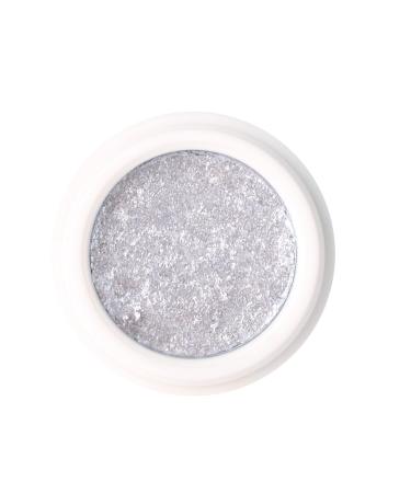 MEICOLY Single Color Eye Shadow  Chameleon Powder-cream Glitter Eyeshadow Pressed Pigmented Mineral Ultra Shimmer Self Adhesive Eye Brightening 01 White(Silver) 01 White(Silver)