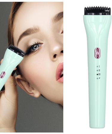 Qukaim Rechargeable Electric Eyelash Curler Electric Eyelash Curler 3 Heated Modes Rechargeable Long Lasting Handheld Lash Curler with Cleaning BrushGreen - Buy Online on GoSupps.com