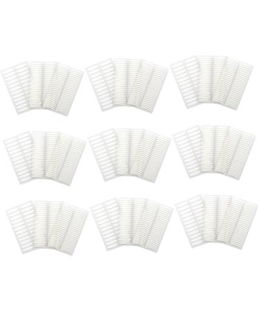 minkissy 90 Sheets Big Eye Eyelid fiber lace eyelid tape invisible eye lift sticker eyelid lace Fiber Eyelid Lift Strip Fold Eyelid Shadow decals tape refill white man beauty stickers Oval - Buy Online on GoSupps.com