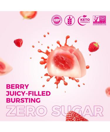 AiVital Creatine Gummies for Women 5000mg Creatine Monohydrate Gummies+2000mg Collagen+1000mg BCAA Women-Specific Formula Sugar Free 30 Servings 120 Counts(Berry) - Buy Online on GoSupps.com