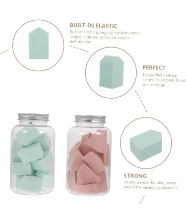 FRCOLOR 2 Boxes makeup egg puff liquid makeup concealer sponge beauty sponges make up for face triangle puff blush Hydrophilic non-latex loose cosmetic 14x7.5cm As Shown 1 - Buy Online on GoSupps.com