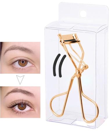 Eyelash Curler Eyelash Curler - Handheld Quick Eyelash Curler Simple Dramatic Curved Eyelash Curler with Padded Handle for Eyelash Lifting in Seconds for Long Durability Rose Gold Pvc Box - Buy Online on GoSupps.com