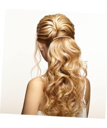 DOITOOL Banana Side Comb Women's Elastic Comb Dense Wrought Iron - Buy Online on GoSupps.com