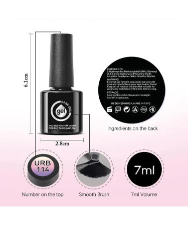 Autumn Gel Nail Polish Colour Changing Gel Nail Polish Thermal Chameleon Gel UV Gel Soak Off Nail Art Pastel Gel Brown Glitter Orange Gold Purple (URB117) - Buy Online on GoSupps.com
