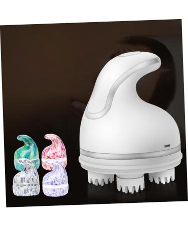 Fomiyes Scalp Massage Head Massager - Electrical Neck Massage Device for Relaxation & Physiotherapy | International Shipping Available - Buy Online on GoSupps.com