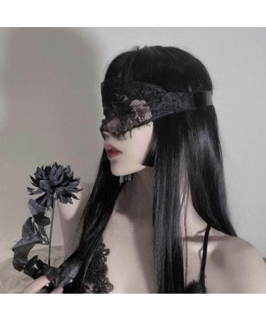 Lace Face Mask Blackout Mesh Eye Mask for Women - Halloween Costume Party - Buy Online on GoSupps.com