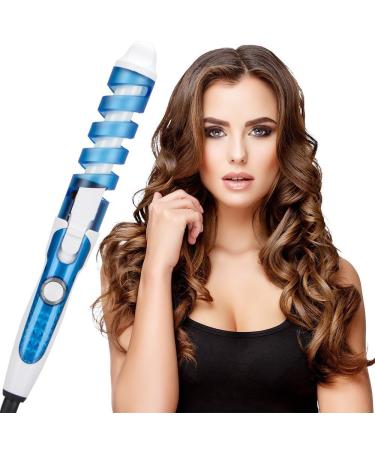 Curling Iron Auto Curling Iron Automatic Rotating Hair Curler Fast Heating Rechargeable Curling Wand Hair Wavers Hair Styling Irons Hair Curlers Easy Use for Long Short Hair