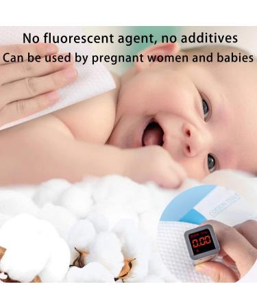 100% Cotton Drying Towels - 100 Pieces of Soft Baby Face Towels Thick Moist & Dry Cloths for All Skin Types - Fleece Fabric (20x15cm) | International Shipping - Buy Online on GoSupps.com