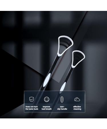 Oral Tongue Cleaner - Best Tongue Scraper for Fresh Breath | 2 Sets - Ships Internationally - Buy Online on GoSupps.com