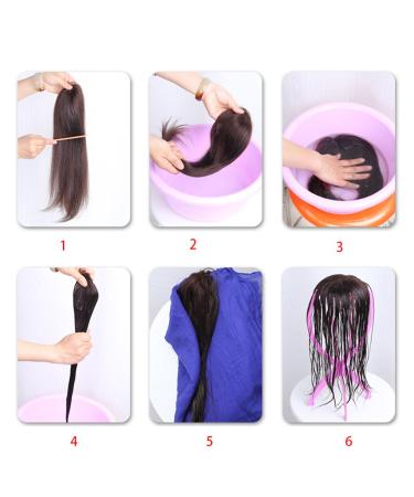 Wavy Clip-in Wiglet Hair Topper for Women with Thinning Hair - Real Dark Brown Hair Extensions - Buy Online on GoSupps.com