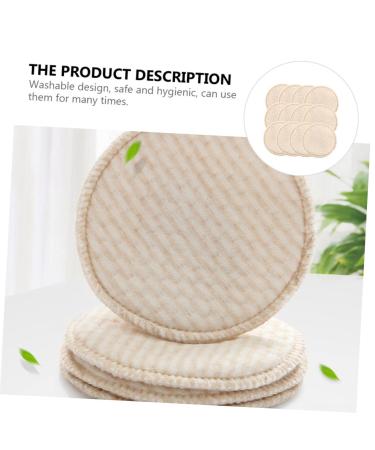 Buy Toyvian Nursing Pads - Reusable Breastfeeding Pads 24 Pcs Spill Prevention Soft Cotton & Polyester Perfect for Postpartum Care - Buy Online on GoSupps.com