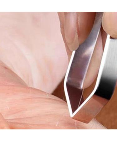 Buy Fishbone Tweezers & Flat Pig Hair Plucking Tool - Metal Fishbone Remover for Chicken & Pork | International Shipping Available - Buy Online on GoSupps.com